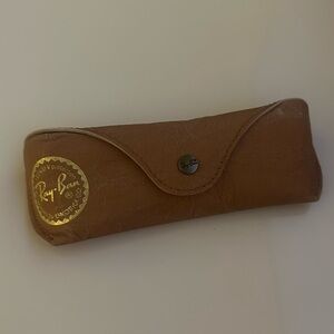 Vintage Ray-Ban Brown Sunglasses Case